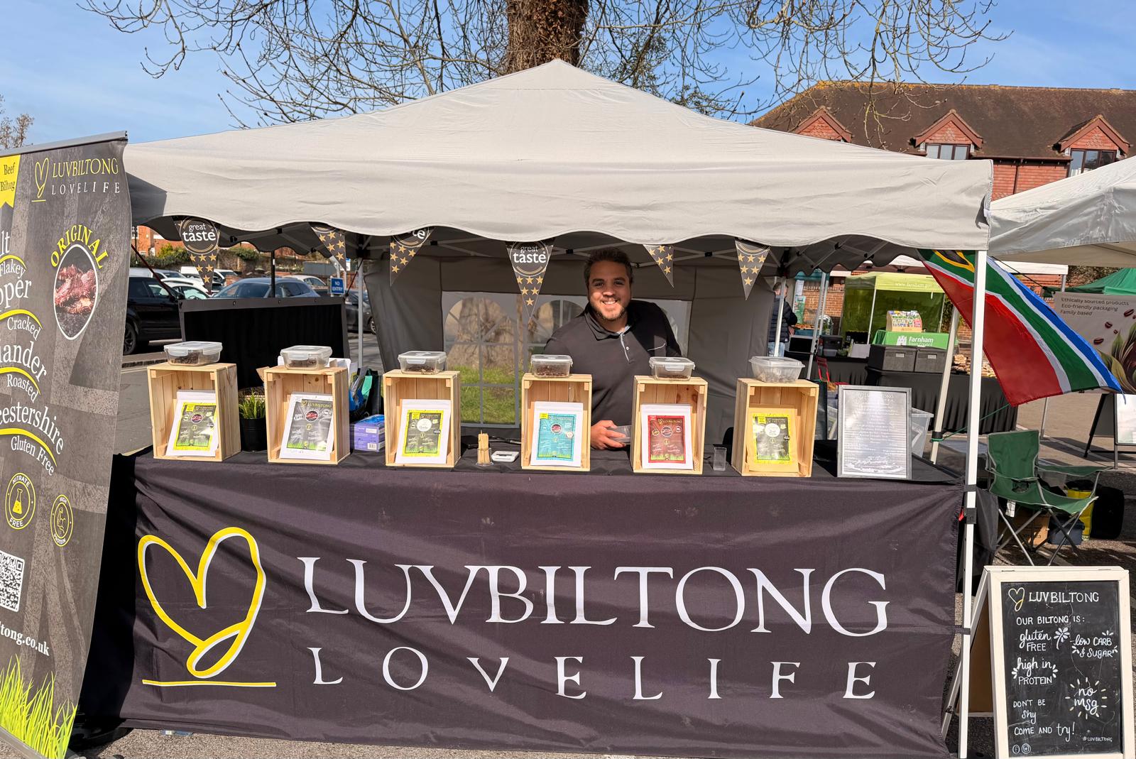 Cover image for Luvbiltong